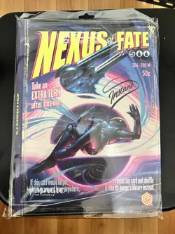 MTG Edge of Eternities Zipfolio 360 18 Pocket Binder Nexus of Fate - Image 1