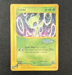 Pokemon TCG Celebi Wotc Promo 50/53 2002 English Holo Promo Basic 50 HP - Image 1