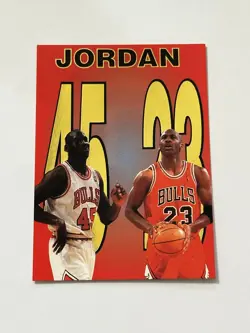 Michael Jordan Chicago Bulls 1995 Investor's Journal Market Pick #2 GOLD - Image 1
