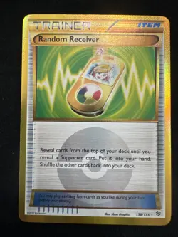 Pokemon TCG Random Receiver Secret Rare Holo 138/135 Plasma Storm 2012 - Image 1