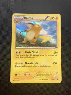 Raichu Holo Rare Generations 27/83 NM - Image 1