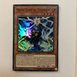 Carte Yu-Gi-Oh! - Super Rare - Moine Coup De Tonnerre SAST-FR026 - Image 1