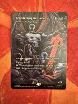 Venom, King in Black - Skithiryx, the Blight Dragon (Borderless Foil) - Image 1