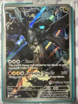 Pokemon: N's Zekrom 031 Sealed Pokemon Center Exclusive Promo - Ascended Heroes - Image 1