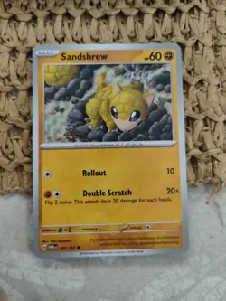 Sandshrew - 097/167 - Twilight Masquerade - Pokemon Card - Mint/NM - Image 1
