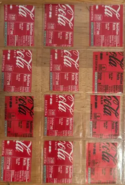panini world cup 2026 coca cola stickers COMPLETE SET NEAR MINT W/Free Album - Image 2
