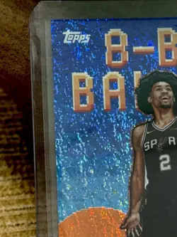 2025-26 Topps 8-Bit Ballers Dylan Harper #8B-32 Orange Holo /25 Rookie Card RARE - Image 4