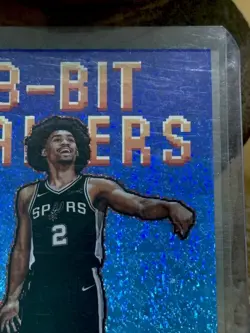 2025-26 Topps 8-Bit Ballers Dylan Harper #8B-32 Orange Holo /25 Rookie Card RARE - Image 5
