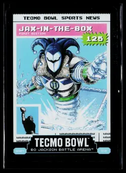 Bo Jackson Battle Arena Tecmo Bowl #125 Jax In The Box News Ice Foil - Image 1