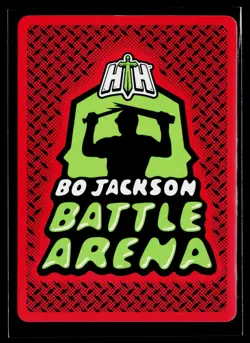 Bo Jackson Battle Arena Tecmo Bowl #125 Jax In The Box News Ice Foil - Image 2