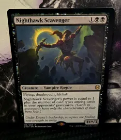 magic the gathering - Nighthawk Scavenger - Creature - Vampire Rogue - Rare - Image 1