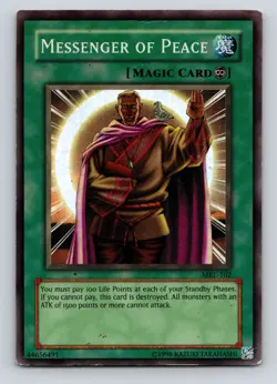 Yugioh! Messenger Of Peace MRL-102 - Unilimited Super Rare - MP - Image 1