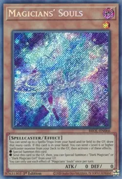 1x Magicians' Souls | BROL-EN066 | SCR | 1st Ed | NM | YuGiOh - Image 1