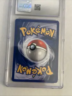 2000 Pokemon Meganium Holo 1st Edition Neo Genesis 10/111 Mint CGC 9 🌀Swirl🌀 - Image 4