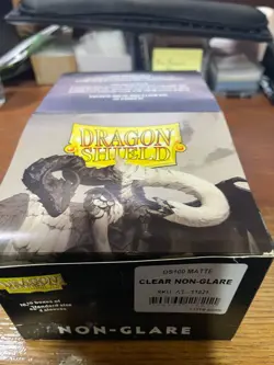 Dragon Shield CLEAR NON GLARE (10) packs 100 ct. Matte Card Sleeves (AT-11821) - Image 4