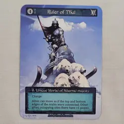 Sorcery Contested Realm - Alpha Ruler of Thul - NM - Image 1