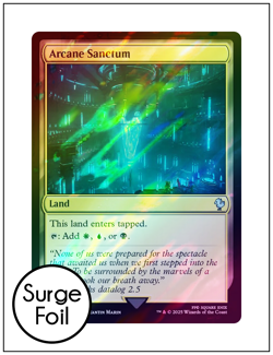 1x Arcane Sanctum, Surge Foil, Final Fantasy, Magic MTG NM - Image 1