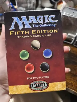 5th Edition 2 Player Starter Deck MTG Magic with Bonus Booster Pack - Image 1