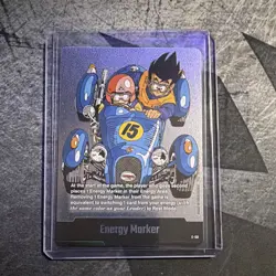 Bandai Dragon Ball Super Card Game Energy Marker E-50 Promo Foil Bulma Goku Eng - Image 1
