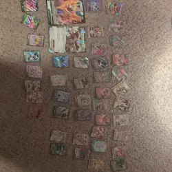 Pokemon TCG 44-Card Holo Mixed Lot - V, VSTAR, VMAX, GX (English) - Image 1
