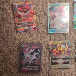 Pokemon TCG 44-Card Holo Mixed Lot - V, VSTAR, VMAX, GX (English) - Image 2