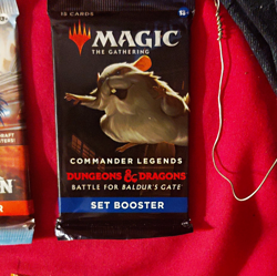 Magic: The Gathering Commander Legends Baldur's Gate Set Booster Pack 15 Cards - Image 1