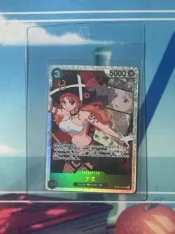 Nami OP02-036 Parallel SR ONE PIECE Card Japanese Paramount War - MINT - Image 1