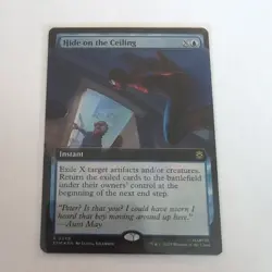Hide On The Ceiling - 0249 - R - Extended - Foil - Spider-Man - MTG - NM/M - Image 1