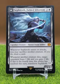 MTG: Final Fantasy - Sephiroth, Fabled Soldier Regular NM - Image 1