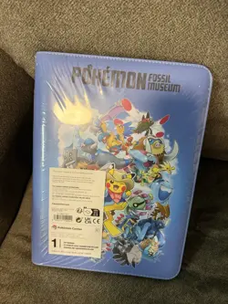 Pokemon Fossil Museum: Pokemon TCG Zip Card Binder (Sealed & Ships Now) - Image 1