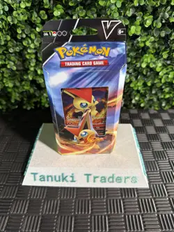 Pokemon Victini V Trading Card Game 60 Card Set Battle New Sealed Deck Gift - Image 1