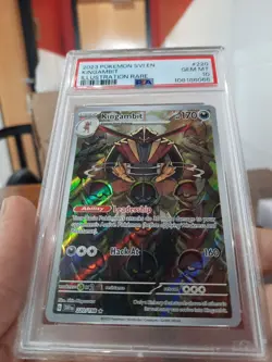 Kingambit Illustration Rare Psa 10 Gem Mint 220/198 Scarlet And Violet Svi En - Image 4