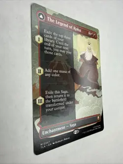 MTG The Legend Of Roku Borderless Avatar Roku NM Avatar The Last Airbender - Image 2