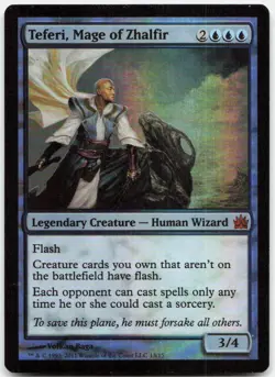 Teferi, Mage of Zhalfir 13 From the Vault: Legends Magic: The Gathering Foil NM - Image 1