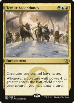 Temur Ascendancy Khans of Tarkir LP MTG - Image 1