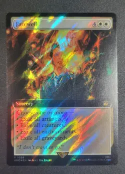 Farewell (Extended Art) (Surge Foil) Universes Beyond: Doctor Who - Image 1