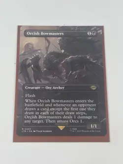 Orcish Bowmasters 0433 - Borderless Near Mint - Tales of Middle-earth MTG LTR - Image 3
