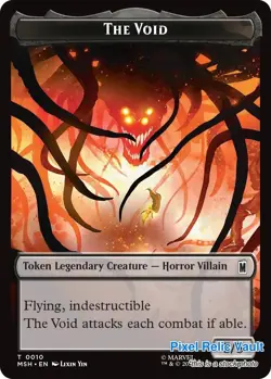 MTG - MSH - 010/014 - NM - The Void // Squirrel Double-Sided Token - Magic - Image 1