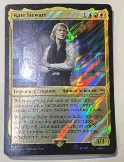 Kate Stewart (Surge Foil) Universes Beyond: Doctor Who - MTG RARE - Image 1