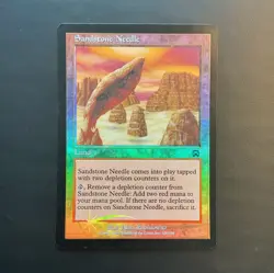 Wizards of the Coast Magic: The Gathering Sandstone Needle Foil Mercadian Masqu… - Image 1