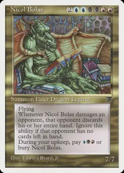 MTG - Nicol Bolas - Chronicles - X1 - (LP) - - Image 1