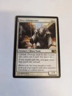 Rhox Faithmender - M13 - Rare - MTG NM - Image 1