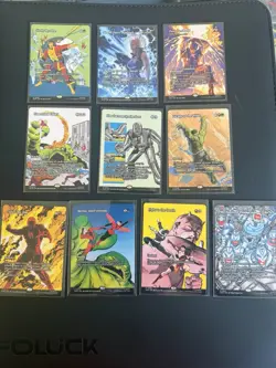MTG Marvel Superhero's- Borderless Non Foil Lot - Image 1