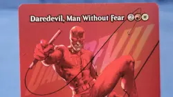 Daredevil, Man Without Fear (Borderless) (0372) Marvel Super Heroes Foil - Image 2