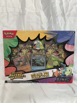 Pokemon TCG Ascended Heroes First Partner Deluxe Pin Collection Box Sealed New - Image 1
