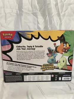 Pokemon TCG Ascended Heroes First Partner Deluxe Pin Collection Box Sealed New - Image 2