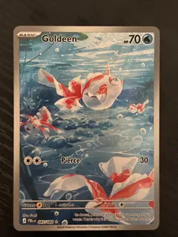 Goldeen Illustration Rare 087/084 Pitch Black Pokemon TCG - Image 1
