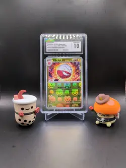 CGC Gem Mint 10 Electrode Master Ball Reverse Holo 101/165 Japanese Pokemon Card - Image 1