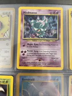 NEO REVELATION Complete 20/64 Holos Card UNCOMMON/COMMON Set Vintage POKEMON - Image 3