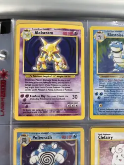 Pokemon Complete Master Base Set 92/102 WOTC Vintage 1999 w Blastoise Holos Rare - Image 2